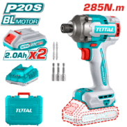 Cordless impact drill with accessories