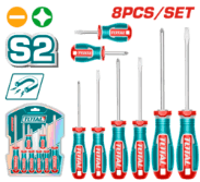 Screwdriver set 8pc
