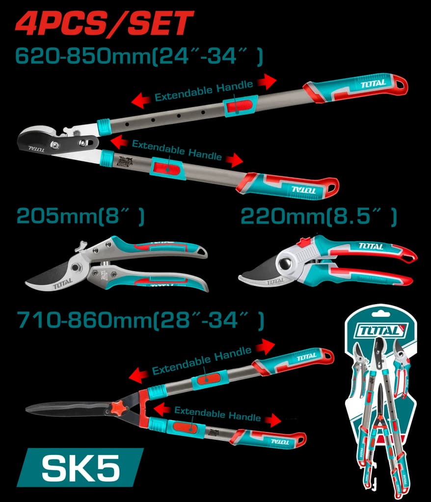 4 Pc Garden Shear set